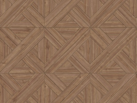  三角形拼花原木色实木地板93 