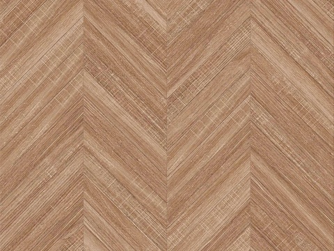 鱼骨纹齐缝原木色实木地板125