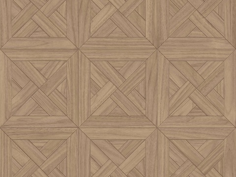  三角形风车拼花原木色实木地板53 