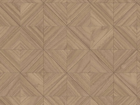  三角形拼花原木色实木地板83 