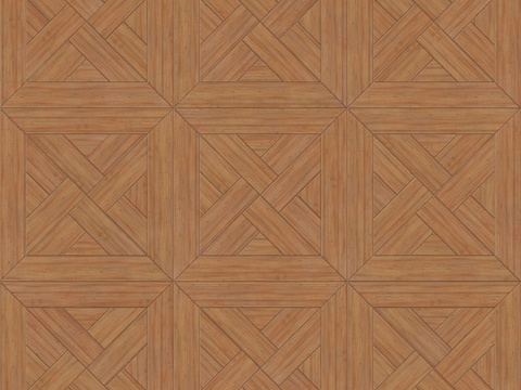  三角形风车拼花原木色实木地板89 