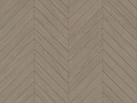 鱼骨纹齐缝原木色实木地板43