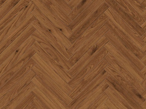  鱼骨纹错缝原木色实木地板89 