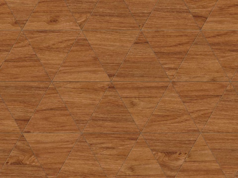  三角形原木色实木地板12 