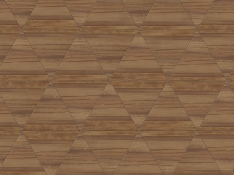  三角形原木色实木地板30 