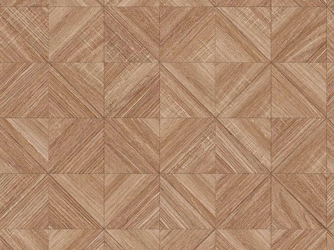  三角形拼花原木色实木地板37 