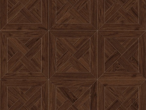  三角形风车拼花原木色实木地板11 