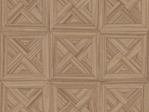  三角形风车拼花原木色实木地板17 