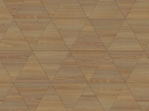 三角形原木色实木地板29 