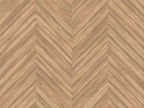  鱼骨纹齐缝原木色实木地板180 