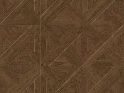  三角形拼花原木色实木地板76 