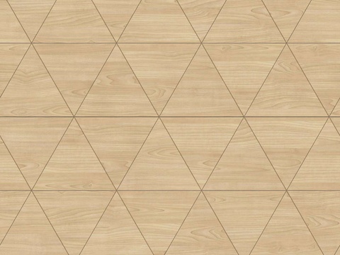  三角形原木色实木地板22 