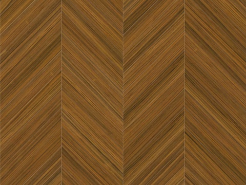  鱼骨纹齐缝原木色实木地板111 