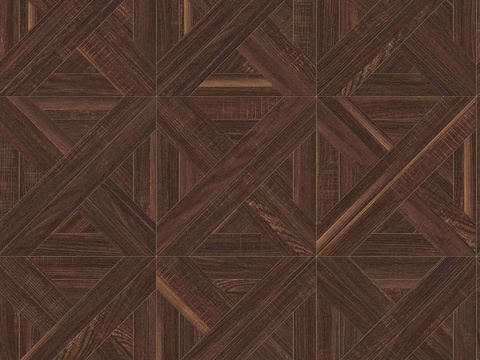  三角形拼花原木色实木地板13 