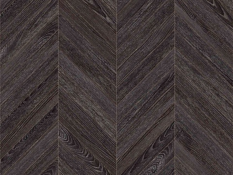  鱼骨纹齐缝原木色实木地板93 