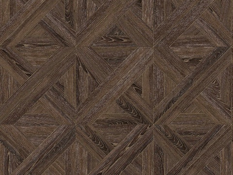  三角形拼花原木色实木地板92 