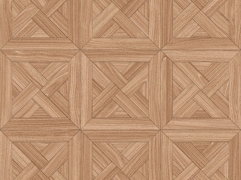  三角形风车拼花原木色实木地板46 