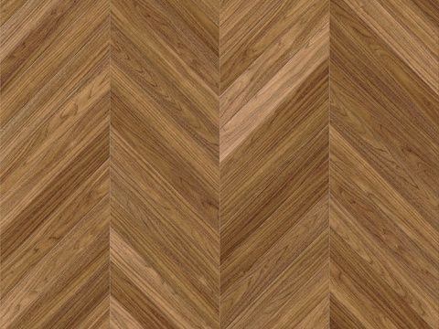 鱼骨纹齐缝原木色实木地板85