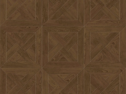  三角形风车拼花原木色实木地板77 