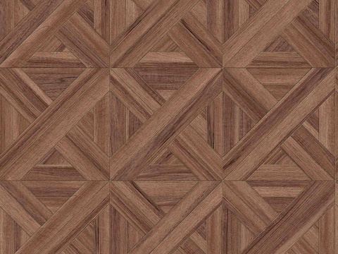  三角形拼花原木色实木地板85 