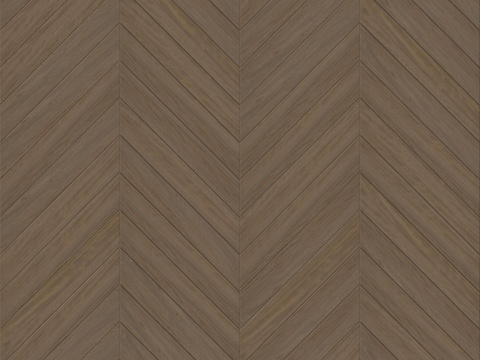  鱼骨纹齐缝原木色实木地板63 