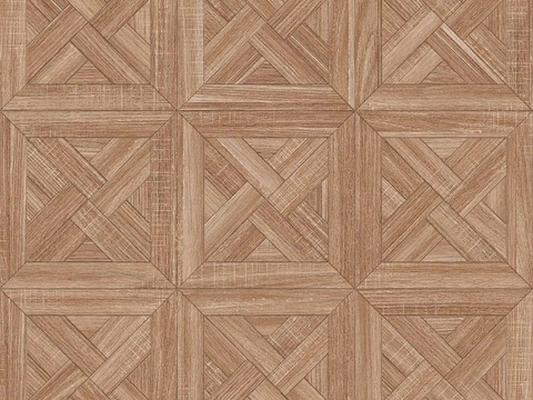  三角形风车拼花原木色实木地板42 