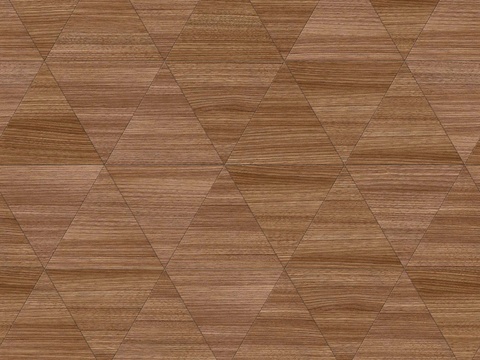  三角形原木色实木地板84 