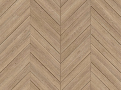 鱼骨纹齐缝原木色实木地板73