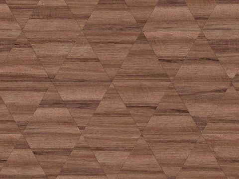  三角形原木色实木地板85 