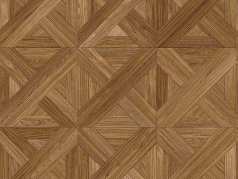  三角形拼花原木色实木地板1 