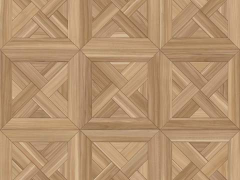  三角形风车拼花原木色实木地板56 