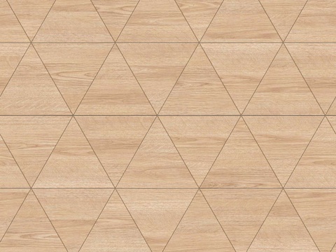  三角形原木色实木地板17 