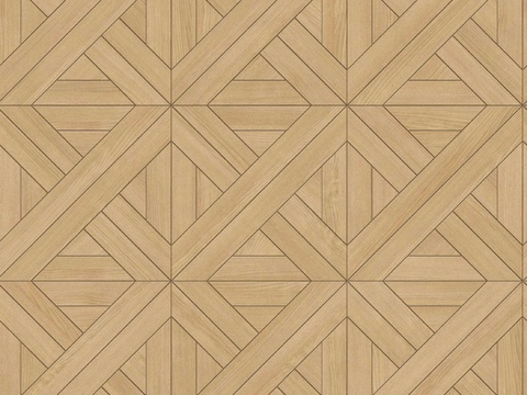  三角形拼花原木色实木地板20 