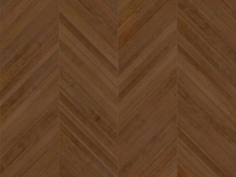 鱼骨纹齐缝原木色实木地板65