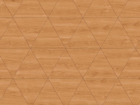  三角形原木色实木地板100 
