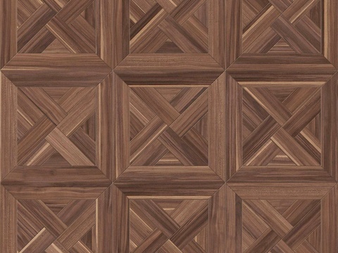  三角形风车拼花原木色实木地板35 