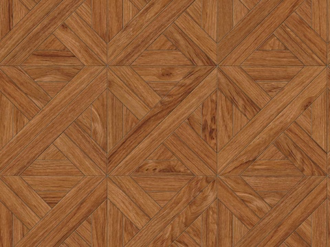  三角形拼花原木色实木地板12 