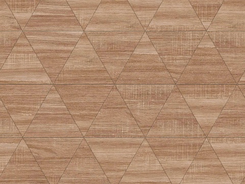  三角形原木色实木地板41 