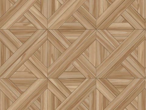  三角形拼花原木色实木地板99 