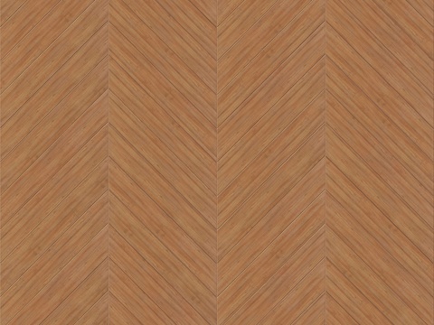  鱼骨纹齐缝原木色实木地板172 