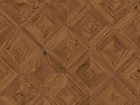  三角形拼花原木色实木地板11 