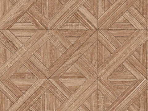  三角形拼花原木色实木地板41 