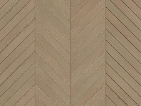  鱼骨纹齐缝原木色实木地板67 