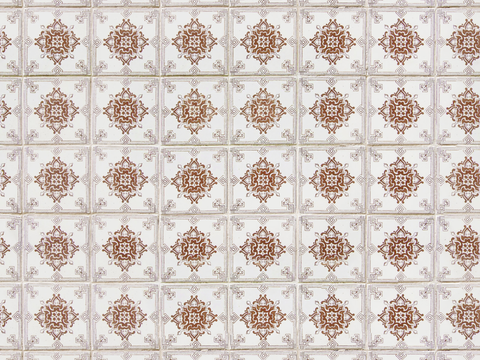 复古经典，民族风几何植物花纹图案花砖瓷砖150