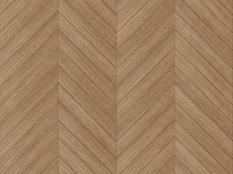  鱼骨纹齐缝原木色实木地板18 