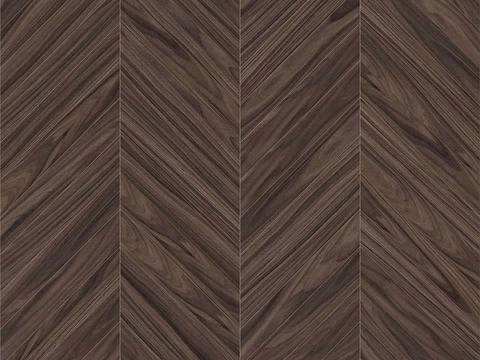  鱼骨纹齐缝原木色实木地板121 