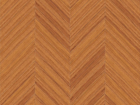  鱼骨纹齐缝原木色实木地板183 