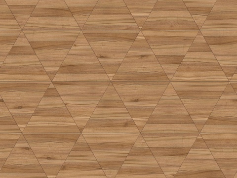  三角形原木色实木地板90 