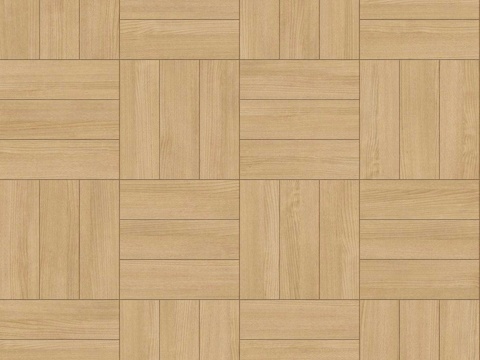  席纹拼花原木色实木地板18 