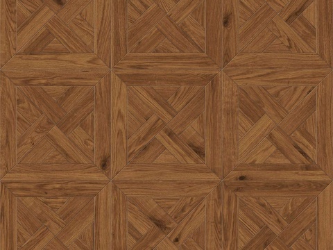  三角形风车拼花原木色实木地板12 